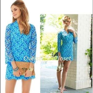 Lilly Pulitzer Devina Dress in Brewster Blue NWT